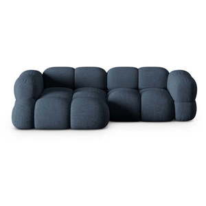 Tmavomodrá rohová pohovka (ľavý roh/s leňoškou) Loretto – Cosmopolitan Design vyobraziť