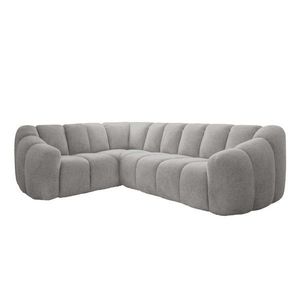 Svetlosivá rohová pohovka (ľavý roh/do L) Shell – Miuform vyobraziť