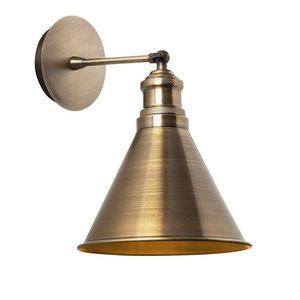 Nástenné svietidlo v bronzovej farbe ø 20 cm Tramino – Opviq lights vyobraziť