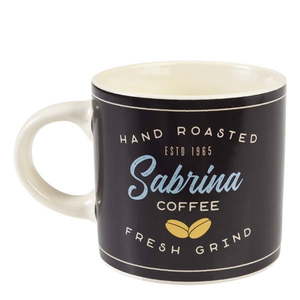 Antracitový/krémový keramický hrnček 350 ml Sabrina – Rex London vyobraziť