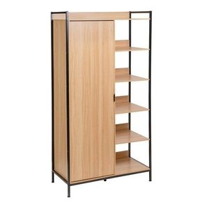 Otvorená šatníková skriňa v prírodnej farbe 100x190x48 cm Armarios – Casa Selección vyobraziť