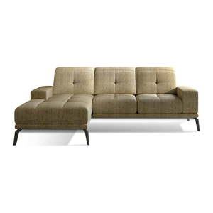 Béžová rohová pohovka (ľavý roh/s leňoškou) Torrense – ELTAP vyobraziť