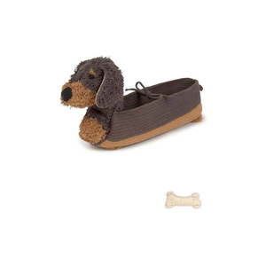 Tmavohnedý látkový detský kôš na hračky 59x16x23 cm Sparky – Lorena Canals vyobraziť