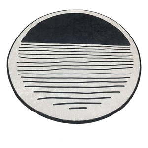 Čierno-béžová kúpeľňová predložka Bomb – Foutastic vyobraziť