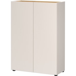 Krémová skrinka v dekore duba 74x105x33 cm Alviano – Germania vyobraziť