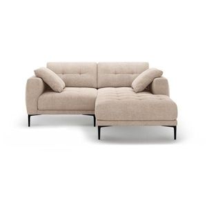 Svetlohnedá rohová pohovka (pravý roh/s leňoškou) Bemy – Micadoni vyobraziť