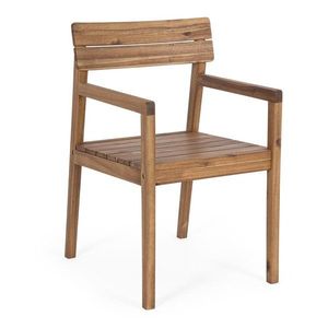 Drevená záhradná stolička v prírodnej farbe Rodano – Bizzotto vyobraziť