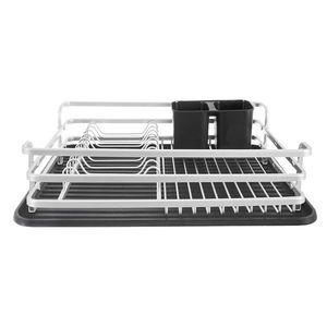 Čierno-biely kovový odkvapkávač 43x32 cm Deluxe – Orion vyobraziť