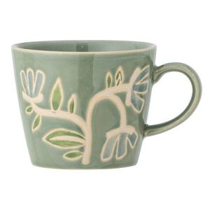 Zelená kameninová šálka 380 ml Tangier – Bloomingville vyobraziť