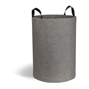Sivý látkový kôš na bielizeň 69 l Soft Storage – Bigso vyobraziť