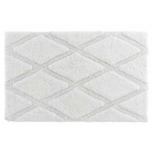Biela kúpeľňová predložka 50x80 cm Thais – douceur d'intérieur vyobraziť
