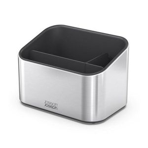 Kovový stojan na umývacie prostriedky v lesklej striebornej farbe Surface – Joseph Joseph vyobraziť