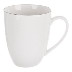 Biely porcelánový hrnček 390 ml Decora – Orion vyobraziť