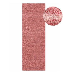 Tmavoružový ručne tkaný behúň z materiálu buklé 80x200 cm Notting Hill Portobello – Ted Baker vyobraziť