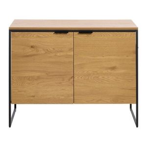 Komoda v dekore duba v prírodnej farbe 104, 5x80x45 cm Cesura – Unique Furniture vyobraziť