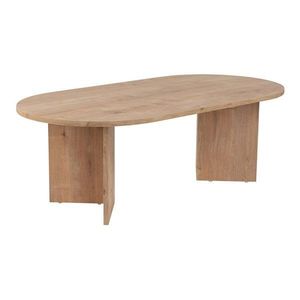 Konferenčný stolík v dekore duba v prírodnej farbe 60x119 cm Sable – Kalune Design vyobraziť