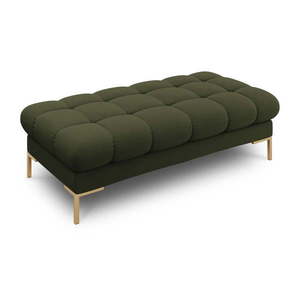 Zelená polstrovaná lavica Bali – Cosmopolitan Design vyobraziť