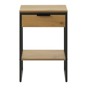Odkladací stolík v dekore duba 30x40 cm Cesura – Unique Furniture vyobraziť
