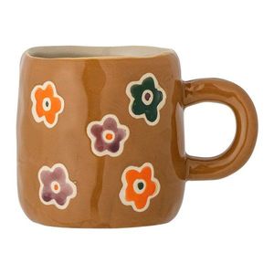 Hnedý kameninový detský hrnček 130 ml Addy – Bloomingville Mini vyobraziť