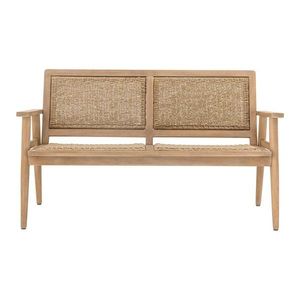 Záhradná pohovka z masívneho dreva v prírodnej farbe Sorrento – Bloomingville vyobraziť