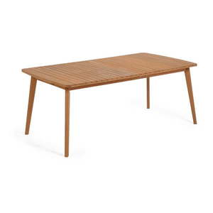 Záhradný jedálenský stôl z masívneho dreva 100x240 cm Hanzel – Kave Home vyobraziť