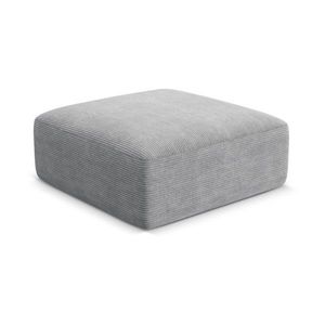 Svetlosivá menčestrová podnožka Campi – Cosmopolitan Design vyobraziť