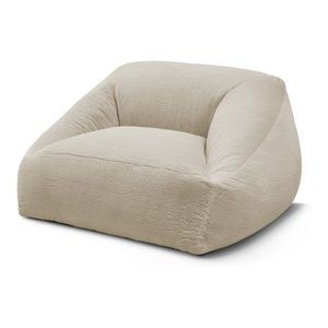 Béžový sedací vak z umelej kožušiny Lilibet – Bobochic Paris vyobraziť