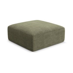 Zelená menčestrová podnožka Campi – Cosmopolitan Design vyobraziť