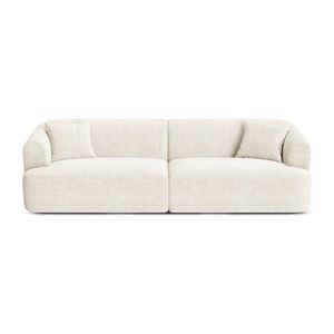 Béžová menčestrová pohovka 255 cm Campi – Cosmopolitan Design vyobraziť