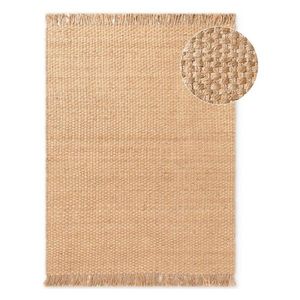 Obojstranný/ručne tkaný jutový koberec v prírodnej farbe 160x230 cm Fjord – Hanse Home vyobraziť