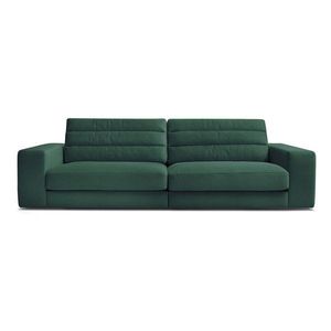 Zelená zamatová pohovka 276 cm Sierra – Bobochic Paris vyobraziť