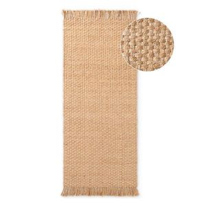 Obojstranný/ručne tkaný jutový behúň v prírodnej farbe 80x200 cm Fjord – Hanse Home vyobraziť