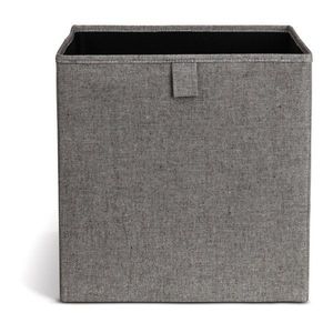 Sivý látkový úložný box 32x31, 5x31, 5 cm Soft Storage Cube – Bigso vyobraziť