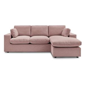 Ružová rohová pohovka Belair – Bobochic Paris vyobraziť