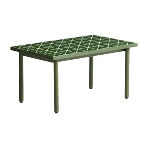 Záhradný stolík s keramickou doskou 51x81 cm Maurina – Kave Home vyobraziť