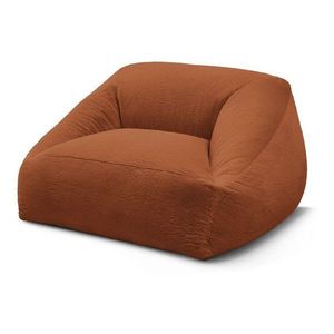 Oranžový sedací vak z umelej kožušiny Lilibet – Bobochic Paris vyobraziť