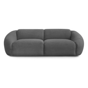 Sivá menčestrová pohovka 250 cm Tina – Bobochic Paris vyobraziť