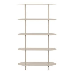 Béžový kovový regál 90x150x31 cm Rieti – House Nordic vyobraziť