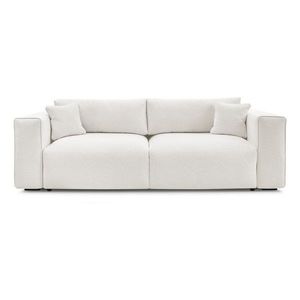 Biela rozkladacia/s úložným priestorom pohovka 265 cm Ezechiel – Bobochic Paris vyobraziť