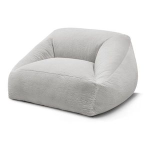 Svetlosivý sedací vak z umelej kožušiny Lilibet – Bobochic Paris vyobraziť