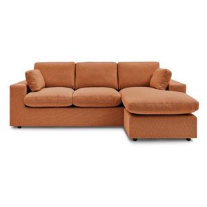 Oranžová rohová pohovka Belair – Bobochic Paris vyobraziť