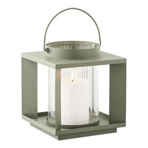 Kovový/sklenený lampáš (výška 20, 5 cm) Lohals – House Nordic vyobraziť