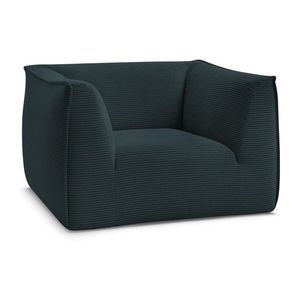 Tmavomodré menčestrové kreslo Giorgia – Bobochic Paris vyobraziť