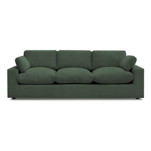 Zelená menčestrová pohovka 250 cm Belair – Bobochic Paris vyobraziť