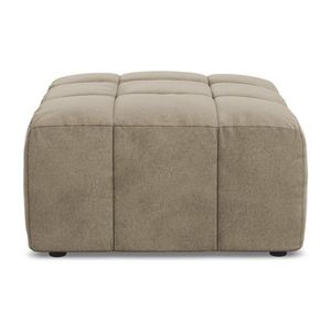 Hnedá zamatová podnožka Aloha – Makamii vyobraziť