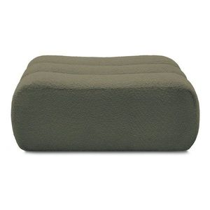 Zelená podnožka z textílie buklé Azra – Bobochic Paris vyobraziť