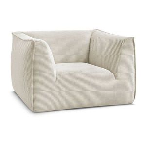 Béžové menčestrové kreslo Giorgia – Bobochic Paris vyobraziť