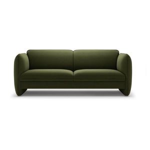 Zelená zamatová pohovka 204 cm Georgia – Micadoni vyobraziť