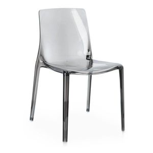 Sivá plastová záhradná stolička Adele – Bizzotto vyobraziť