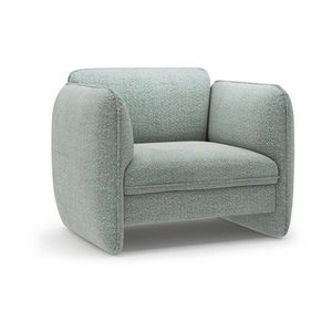 Modré ženilkové kreslo Georgia – Micadoni vyobraziť